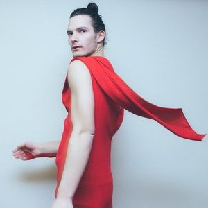 Red Cocktail Dress - Size XS (Rare 50s Vintage)